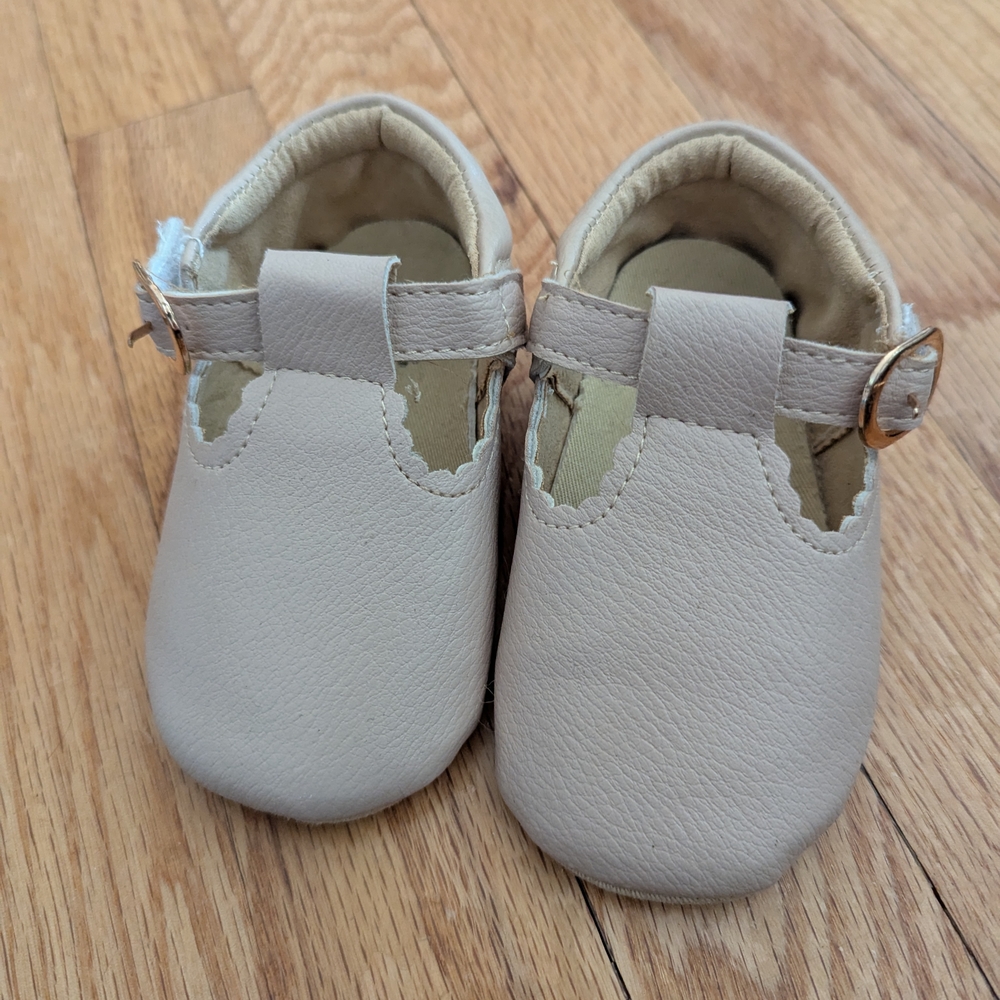Stylish Tan Kids Shoes
